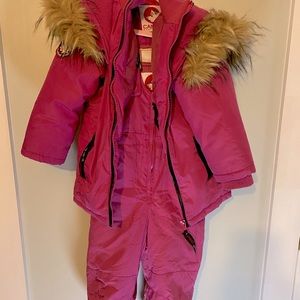 Canada Goose Down girls 4t Coat and Pants